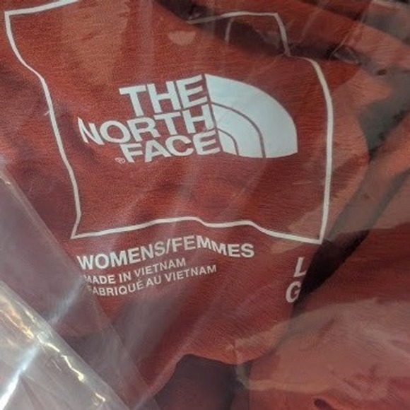 The North Face Womens Orange Active Performance T-Shirt Size L - Picture 8 of 8